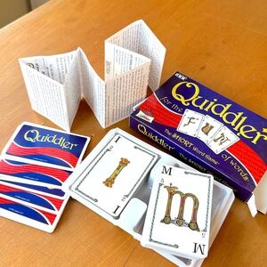 Quiddler Card Game, Spelling Game